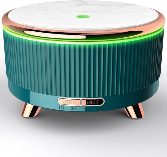 موزع زيوت عطرية لمركز كعيادة العيادات وموزع عطر للغرف باللون الاخضر، 500 مل