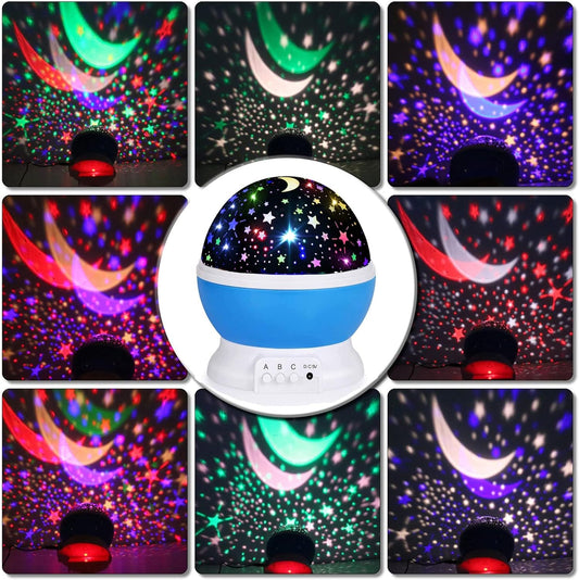 HONGID Night Lights for Kids,Star Light Projector Kids Room,Glow in The Dark Stars,Christmas Xmax Birthday Gifts Kids,Light Lamp Sensory Aesthetic Room Decor