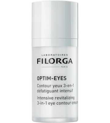 Optim‑Eyes 15 ml – Intensive 3‑in‑1 Revitalizing Eye Contour Cream | Targets Dark Circles, Puffiness & Fine Lines with Eye‑Impact Technology, Hyaluronic Acid & Peptides