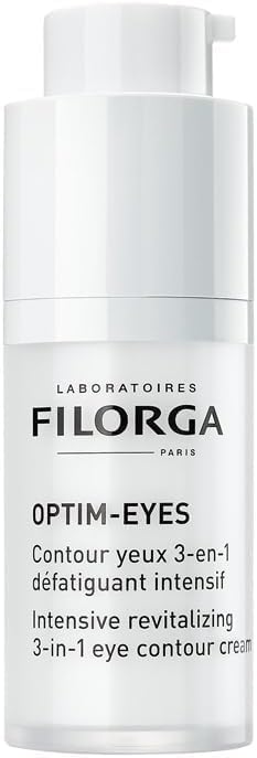 Optim‑Eyes 15 ml – Intensive 3‑in‑1 Revitalizing Eye Contour Cream | Targets Dark Circles, Puffiness & Fine Lines with Eye‑Impact Technology, Hyaluronic Acid & Peptides