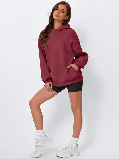 Womens Oversized Hoodies Sweatshirts Fleece Hooded