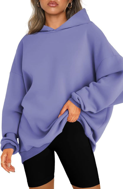 Womens Oversized Hoodies Sweatshirts Fleece Hooded