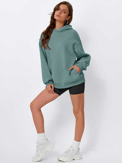 Womens Oversized Hoodies Sweatshirts Fleece Hooded