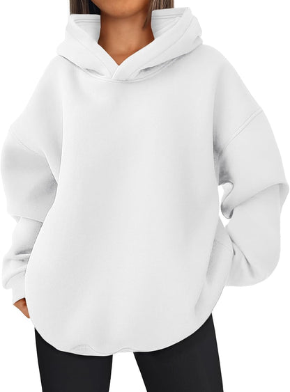 Womens Oversized Hoodies Sweatshirts Fleece Hooded