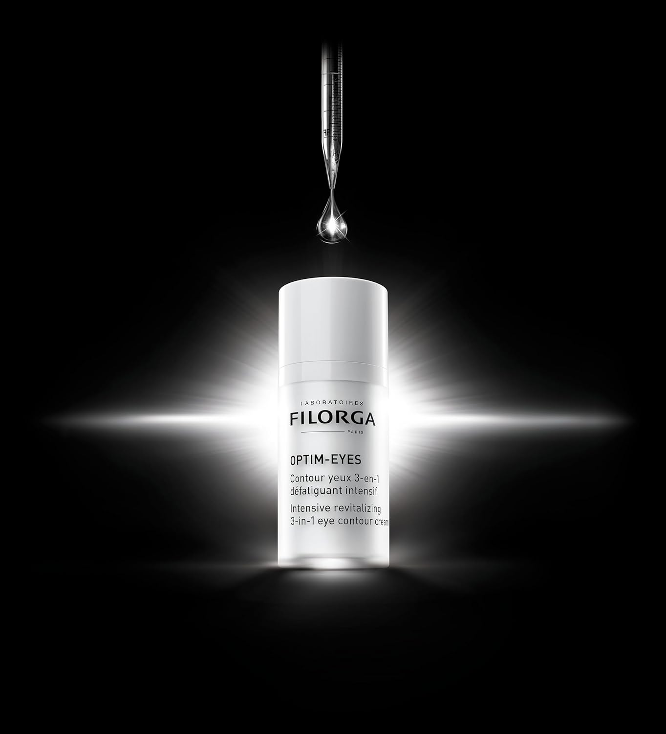 Optim‑Eyes 15 ml – Intensive 3‑in‑1 Revitalizing Eye Contour Cream | Targets Dark Circles, Puffiness & Fine Lines with Eye‑Impact Technology, Hyaluronic Acid & Peptides