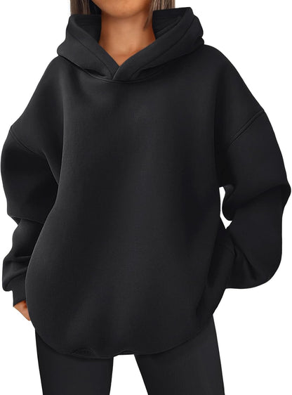 Womens Oversized Hoodies Sweatshirts Fleece Hooded