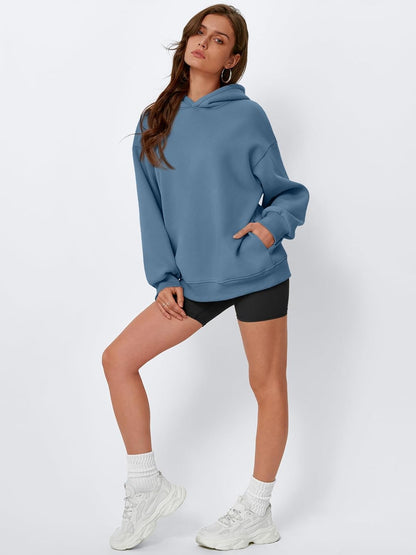 Womens Oversized Hoodies Sweatshirts Fleece Hooded