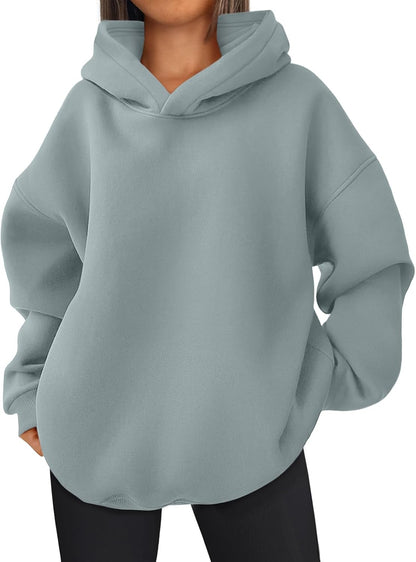 Womens Oversized Hoodies Sweatshirts Fleece Hooded