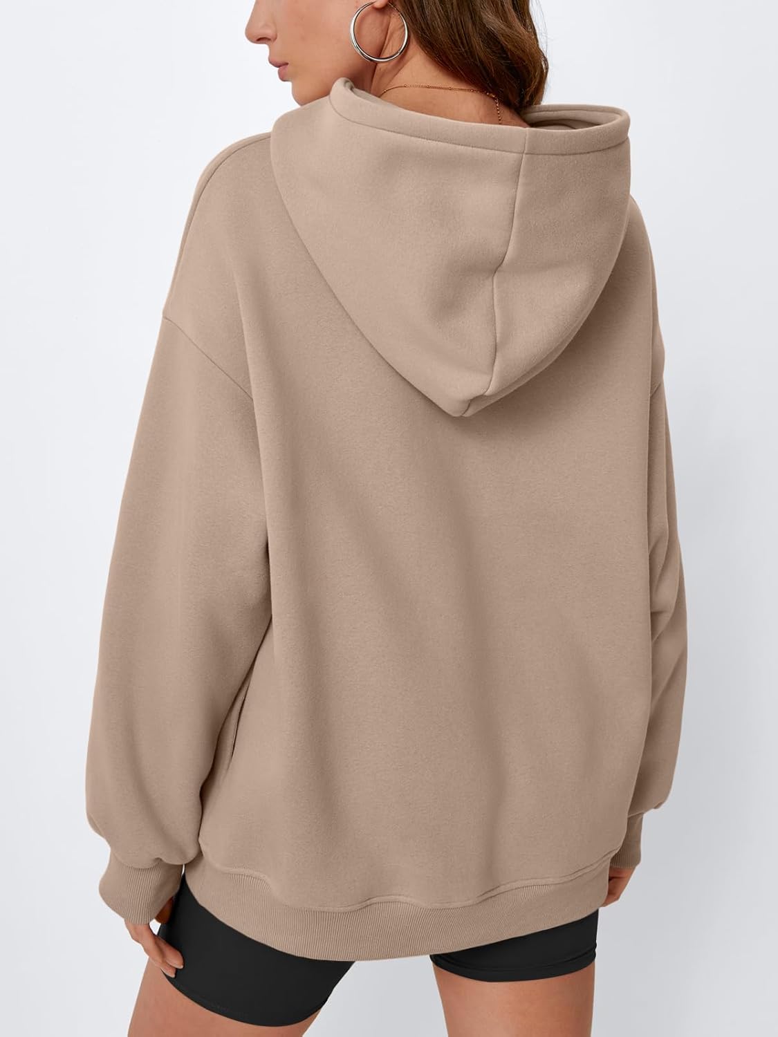 Womens Oversized Hoodies Sweatshirts Fleece Hooded