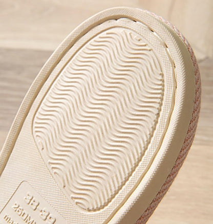 Cloth Slippers - Indoor Outdoor Summer Silent Shoes for Women And Men
