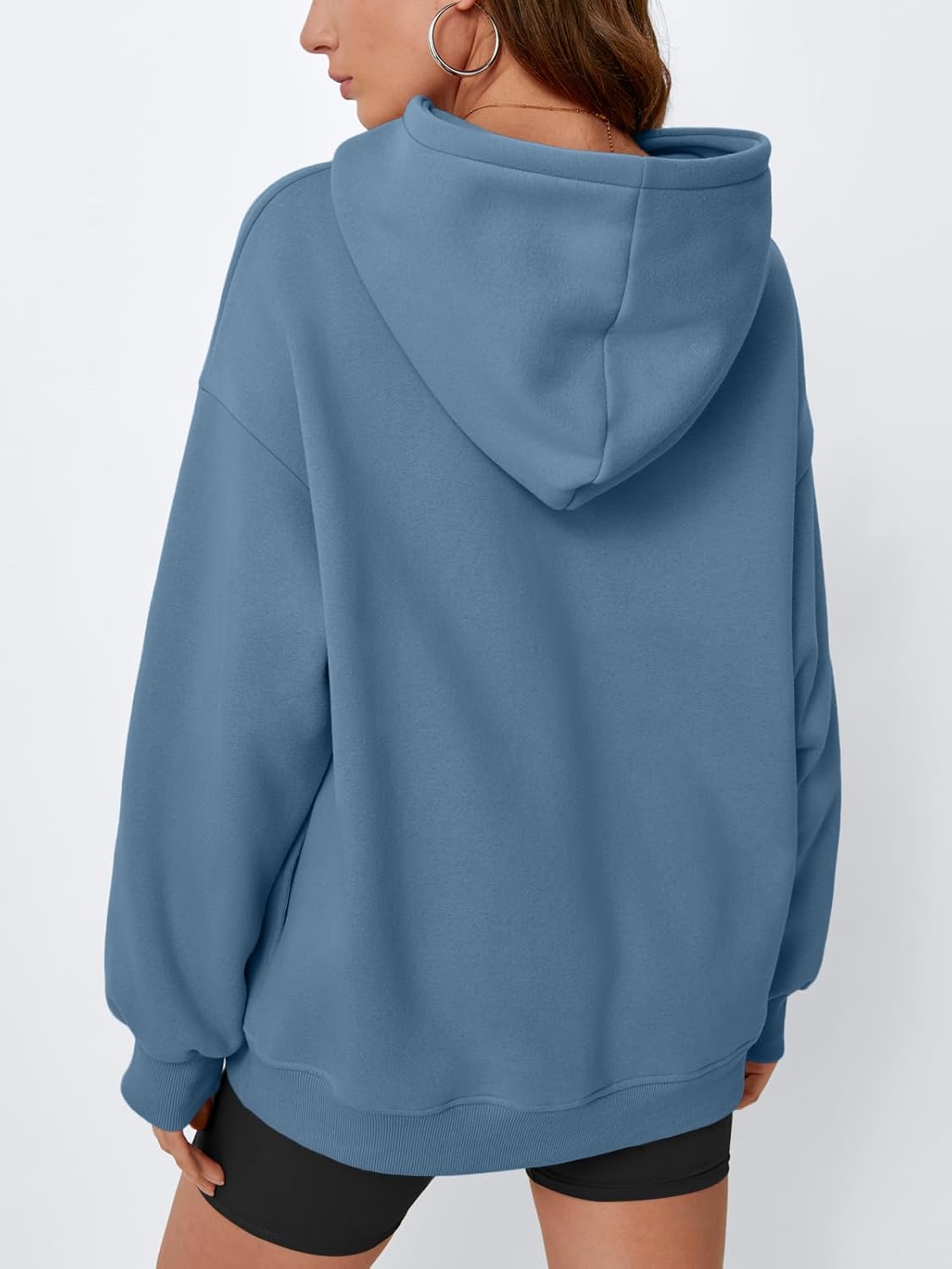Womens Oversized Hoodies Sweatshirts Fleece Hooded