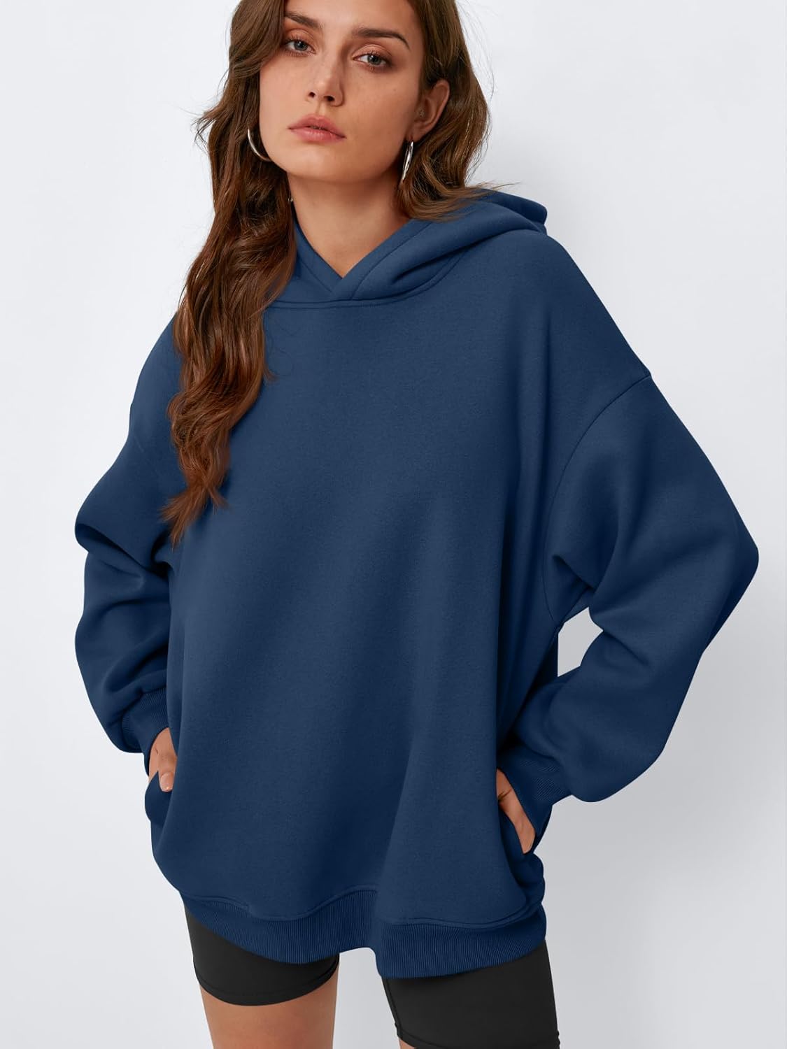 Womens Oversized Hoodies Sweatshirts Fleece Hooded