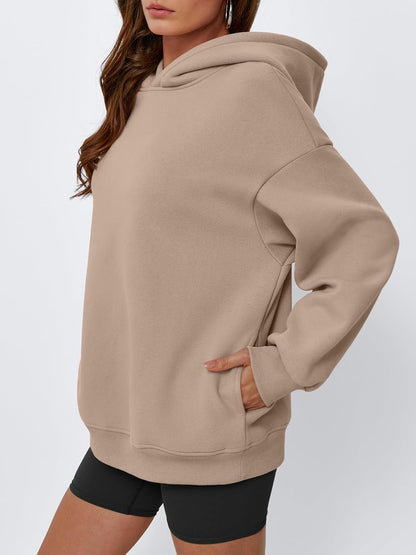 Womens Oversized Hoodies Sweatshirts Fleece Hooded