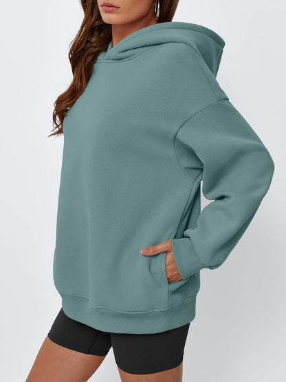 Womens Oversized Hoodies Sweatshirts Fleece Hooded