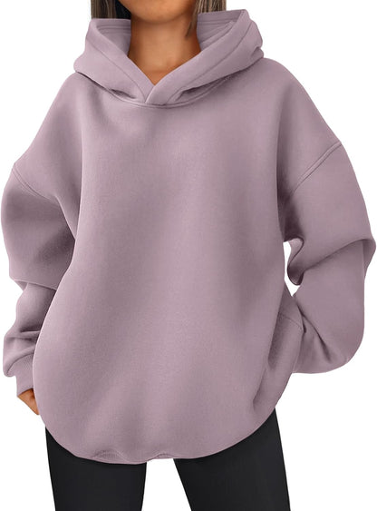Womens Oversized Hoodies Sweatshirts Fleece Hooded