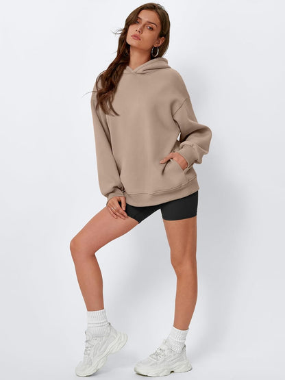 Womens Oversized Hoodies Sweatshirts Fleece Hooded