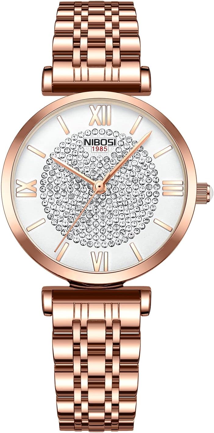Rose Gold Diamond Women's Watch