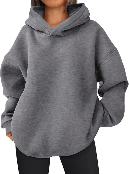 Womens Oversized Hoodies Sweatshirts Fleece Hooded