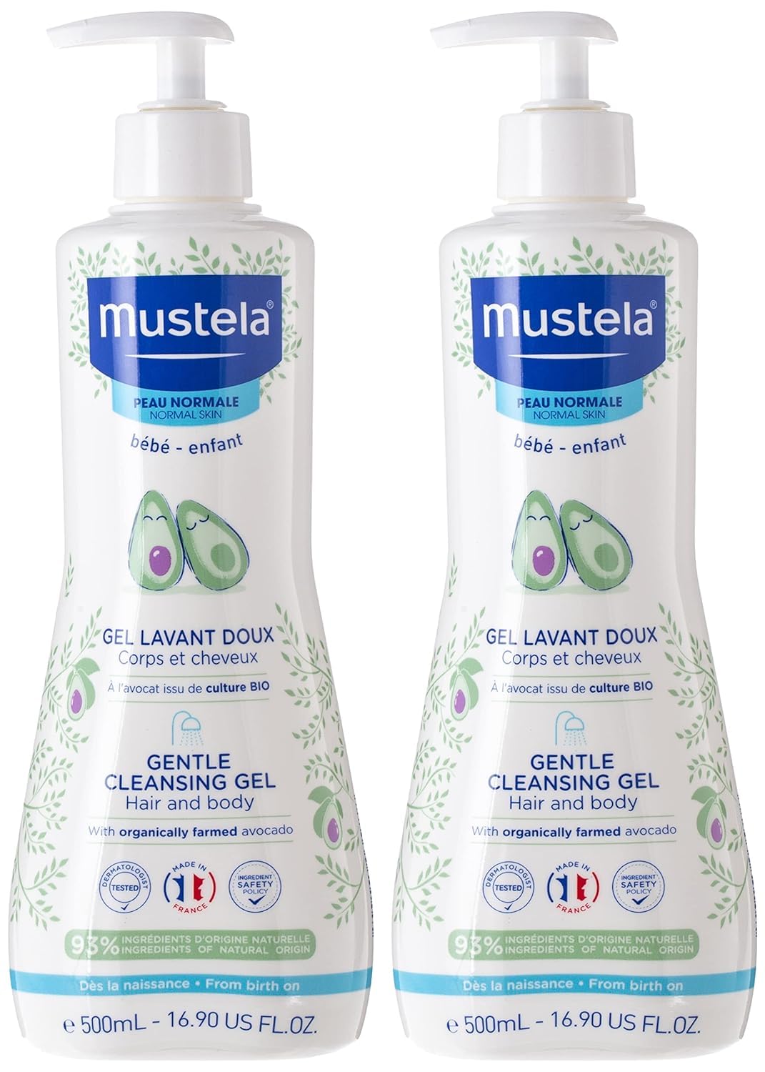 Mustela Gentle Cleansing Gel, 500Ml