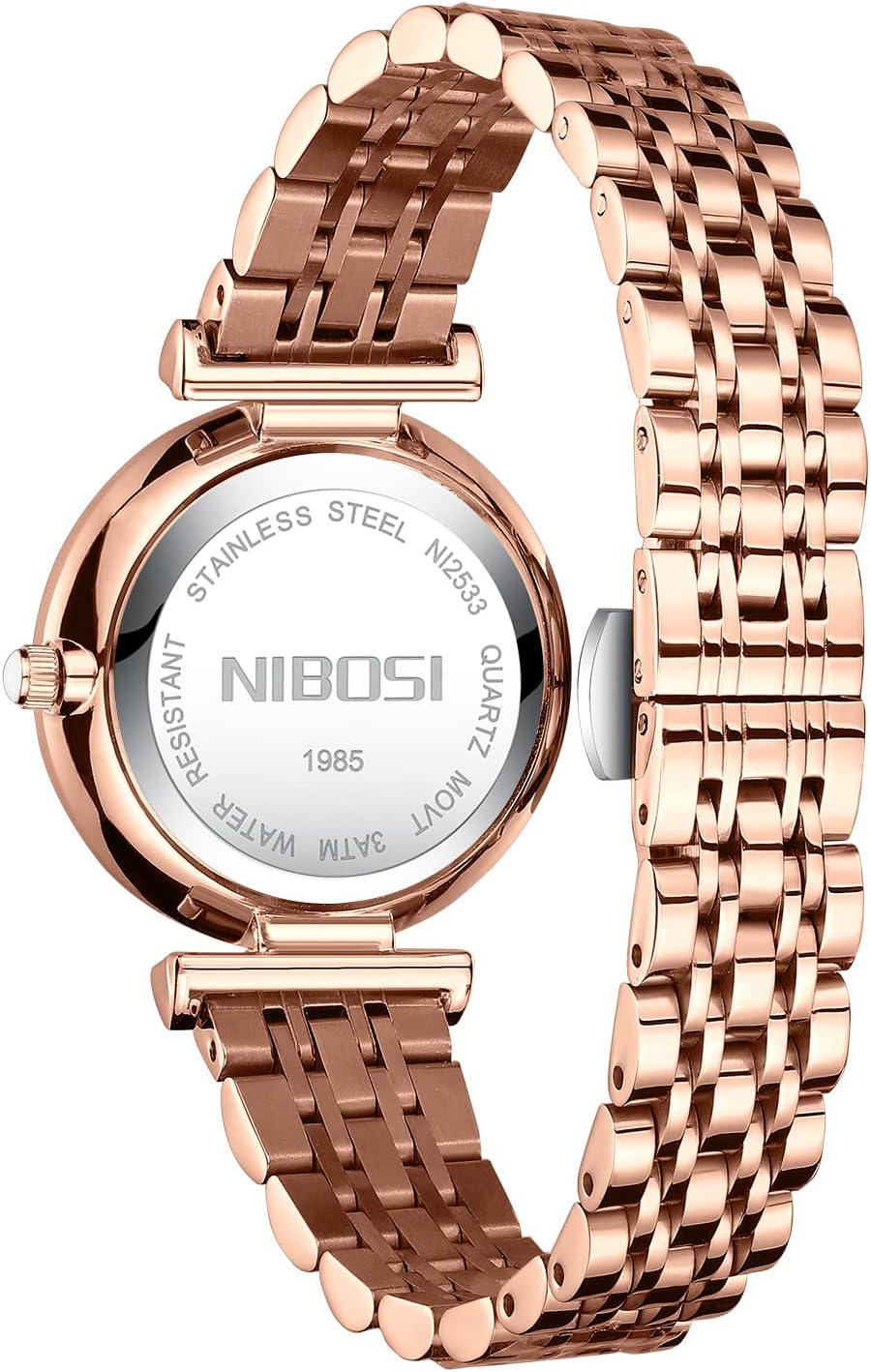 Rose Gold Diamond Women's Watch