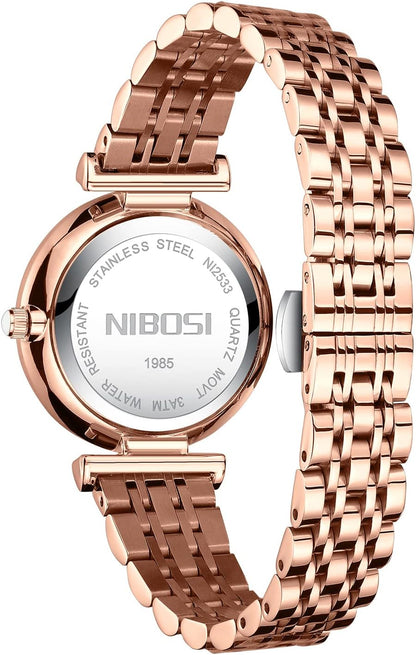 Rose Gold Diamond Women's Watch