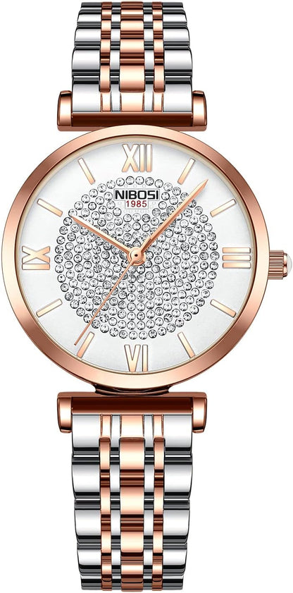 Rose Gold Diamond Women's Watch