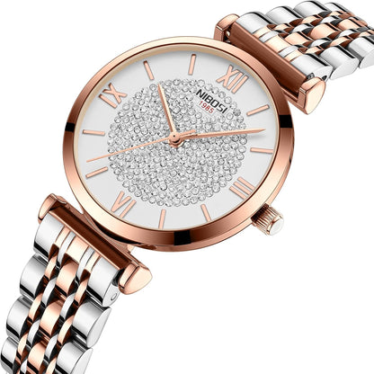 Rose Gold Diamond Women's Watch