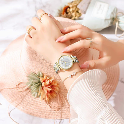 Rose Gold Diamond Women's Watch