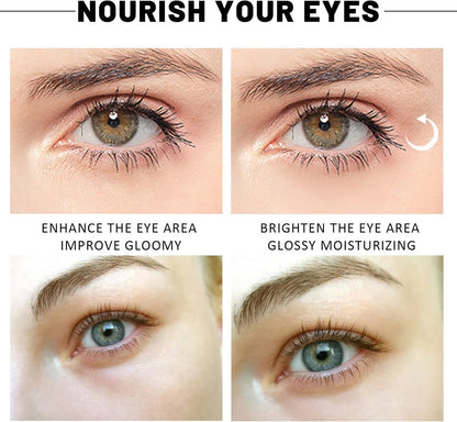 Luxurious 24k Gold Eye Treatment Mask - Collagen & Hyaluronic Acid Enriched, Reduces Dark Circles, Puffiness, and Wrinkles, Provides Long-Lasting Moisturizing Effect, Enhances Eye Area Glow