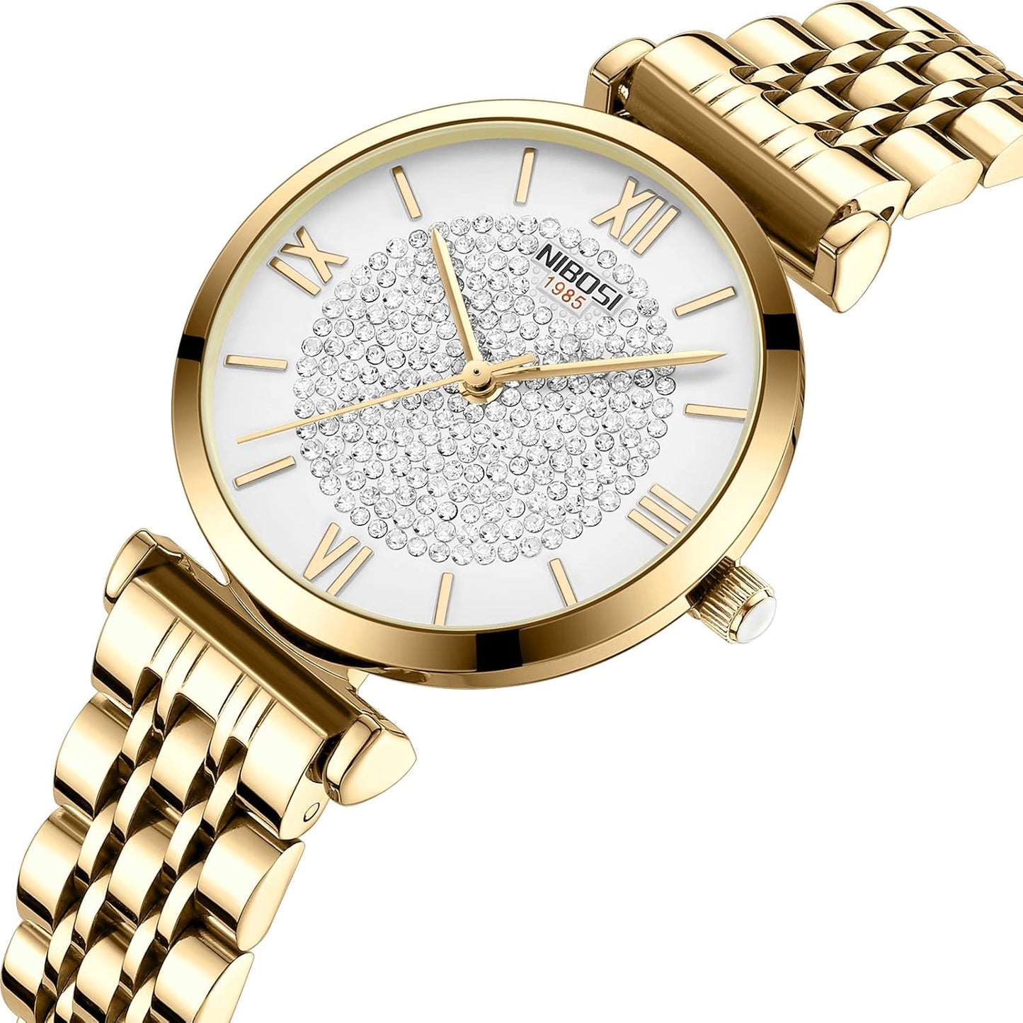 Rose Gold Diamond Women's Watch