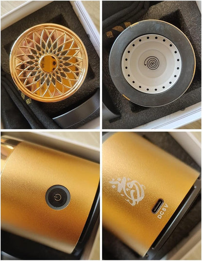 مبخرة بخور قابلة لإعادة الشحن عبر منفذ USB