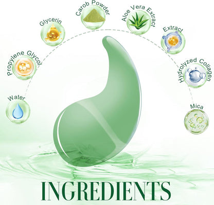 30 Pairs Eye Mask with Collagen - Suitable for eyes, Reduces Fine Lines Improves Eye Bags Moisturizes and Firmsdark circles, Green (60PCS)