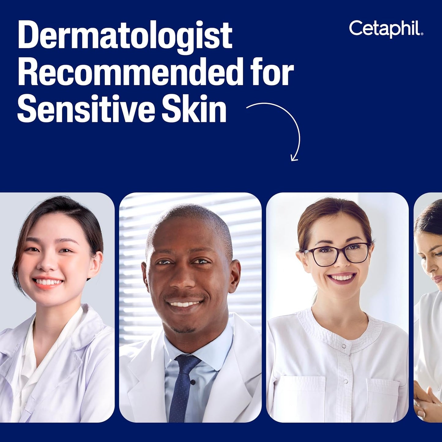 Face & Body Moisturising Cream for Men & Women, Dry to Very Dry Sensitive Skin, Non-Comedogenic, With Niacinamide & Vitamin B5, Unscented, 453g