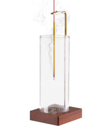 حامل أعواد البخور مع وعاء لتجميع الرماد