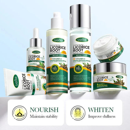 Licorice Root Whitening Skin Care Set