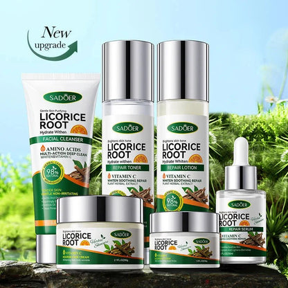 Licorice Root Whitening Skin Care Set