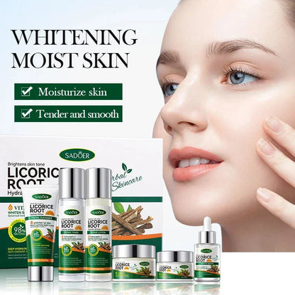 Licorice Root Whitening Skin Care Set